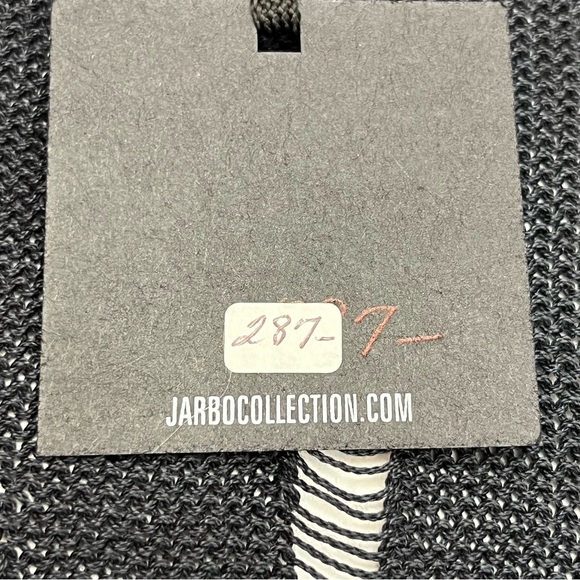 Jarbo Deconstructed Open Slash Knit Cardigan Sweater Wrap Women Size 42 / 14 NEW - Picture 4 of 12